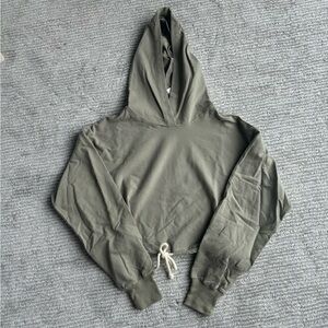 Graffiti Boutique Hoodie with Rope Drawstring